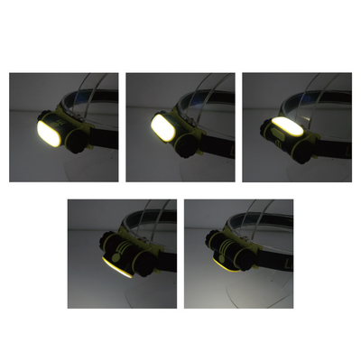 Lanterna elétrica de acampamento compacta recarregável do diodo emissor de luz onda ajustável da mão da correia de 2200 MAh