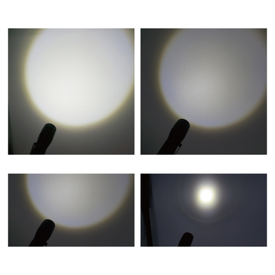Material alto da liga de alumínio do lúmen da lanterna elétrica do diodo emissor de luz do Aa EDC do Cree da tecla