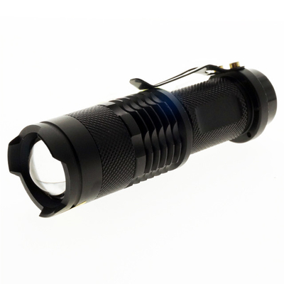 Bolso que focaliza a lanterna elétrica conduzida, lanterna elétrica 200LM da alta intensidade do diodo emissor de luz 3W