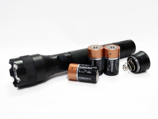 IPX7 resistência de água da lanterna elétrica IPX7 do bolso do diodo emissor de luz Edc com 3 * baterias de D