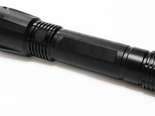 Logotipo personalizado IPX7 tático da autodefesa da lanterna elétrica da aplicação da lei