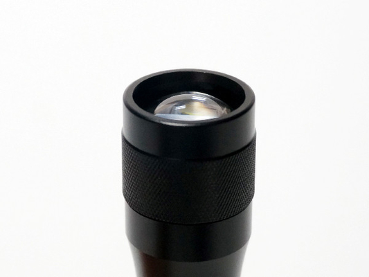 Lanterna elétrica morna do diodo emissor de luz Keychain do branco do mini zumbido com 1 * bateria seca do AAA