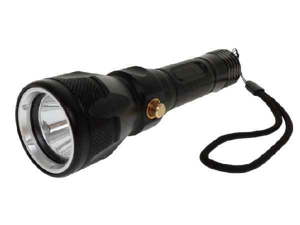Resistência de água de mergulho da lanterna elétrica IPX8 do diodo emissor de luz de Handsize com a bateria do íon de 18650 Li