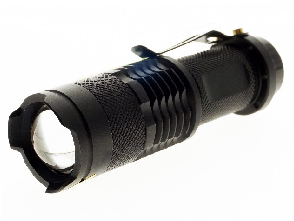 Lúmen acessível IPX4 da lanterna elétrica 200 do diodo emissor de luz do AA EDC do tamanho 10 horas de tempo de execução claro
